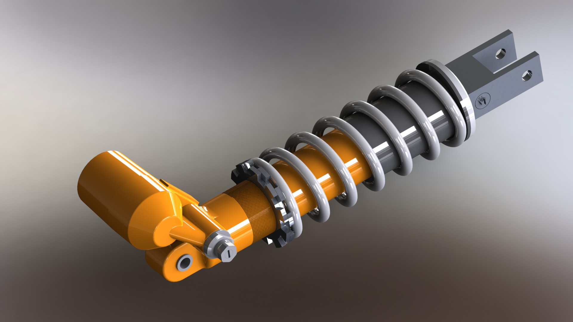 川崎+ZX10R+后吸收器